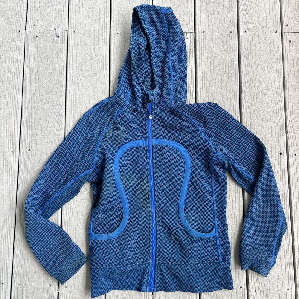 Lululemon Scuba Hoodie Blue Woman's-Size 10